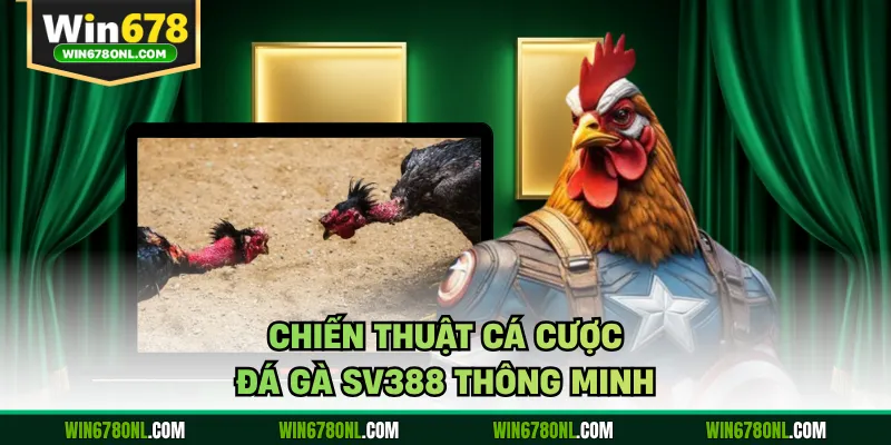 Chiến thuật cá cược đá gà SV388 thông minh