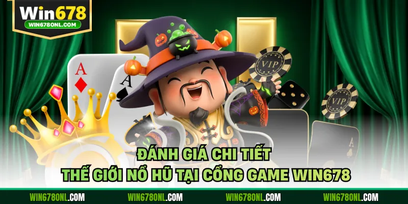 Đánh giá chi tiết thế giới nổ hũ tại cổng game WIN678 