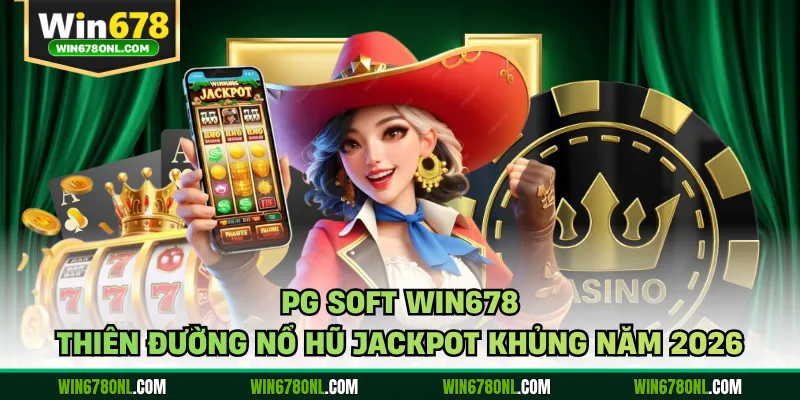 PG Soft WIN678 - Thiên Đường Nổ Hũ Jackpot Khủng Năm 2026